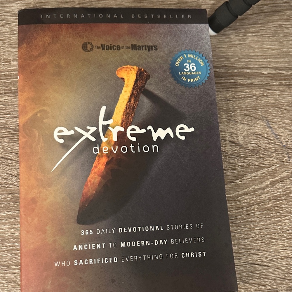 Extreme Devotion Book by - Brown Cover